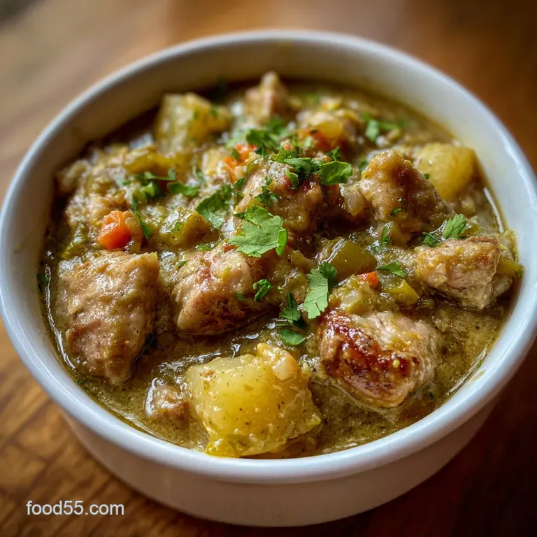 Green Chile Stew: Proper Job Pork Edition