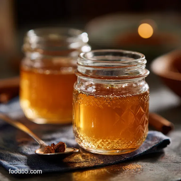 Apple Pie Moonshine: the Chefs Spiced Autumn Elixir Recipe presentation