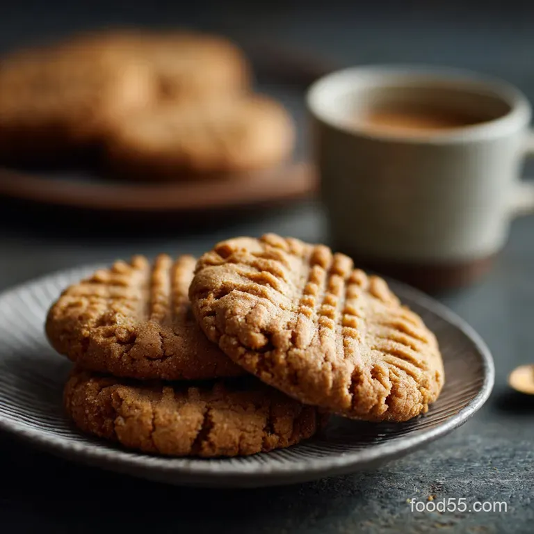 The Proper Chewy Peanut Butter Cookies with That CrissCross Charm