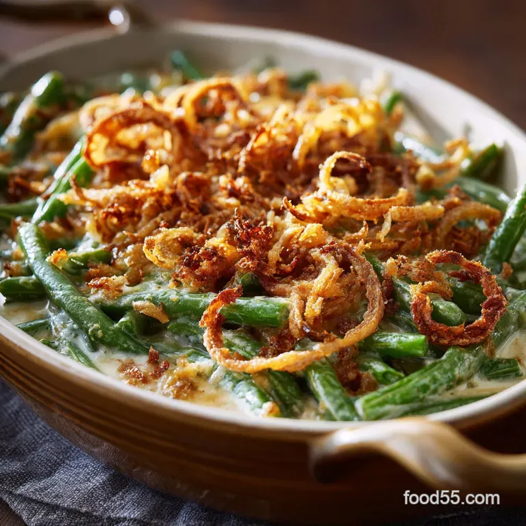 Southern Green Bean Casserole: the Rich Scratch-Made Thanksgiving Side presentation