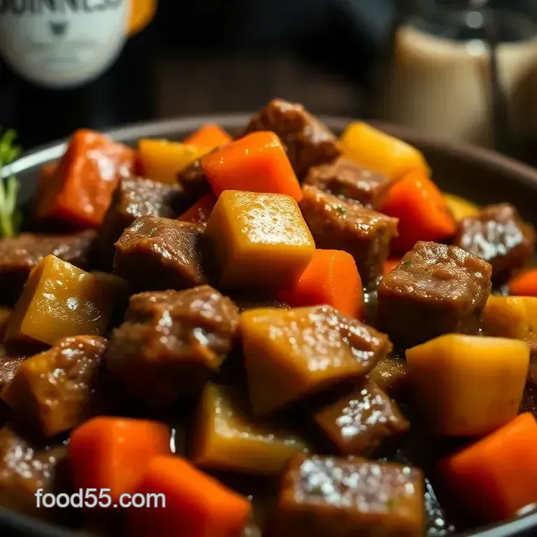 Pub Grub Beef Tips: Guinness Gravy Proper Tasty!