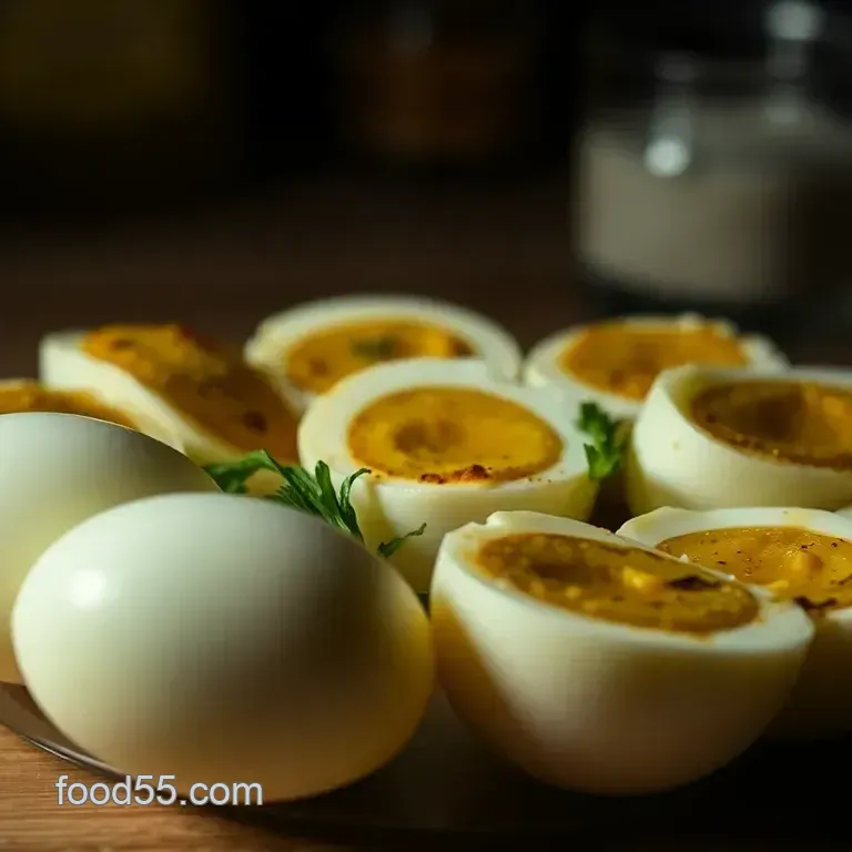 Pub Grub Perfection: Classic Pickled Eggs