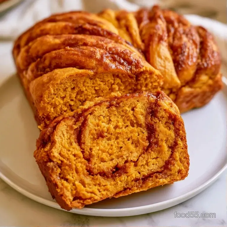 Sliced rustic bread showing an airy orange crumb, served on a linen cloth with a small bowl of salted butter nearby.