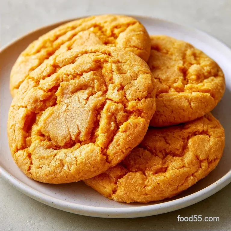 Pumpkin Cream Cheese Cookies Keto with Coconut Flour