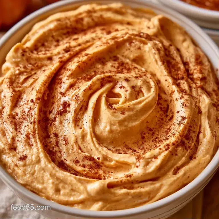 A swirl of vibrant orange whipped spread served with crisp apple slices and golden crackers on a dark slate board.