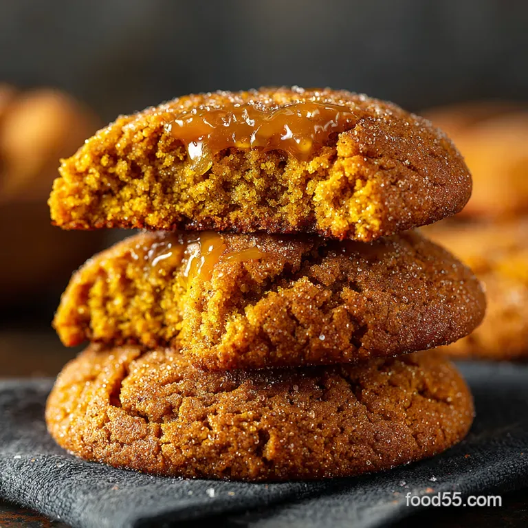 Pumpkin Snickerdoodles Soft Chewy presentation