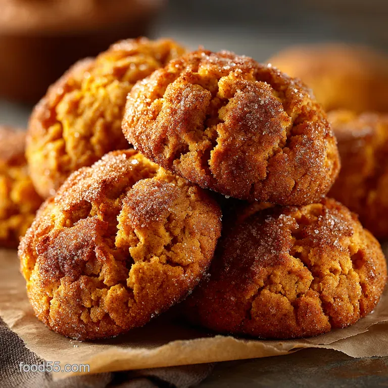 Pumpkin Snickerdoodles Soft Chewy