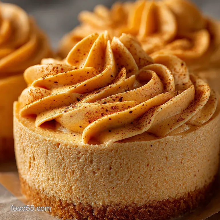 Pumpkin Spice Nobake Cheesecake Autumnspiced Chill Serve presentation