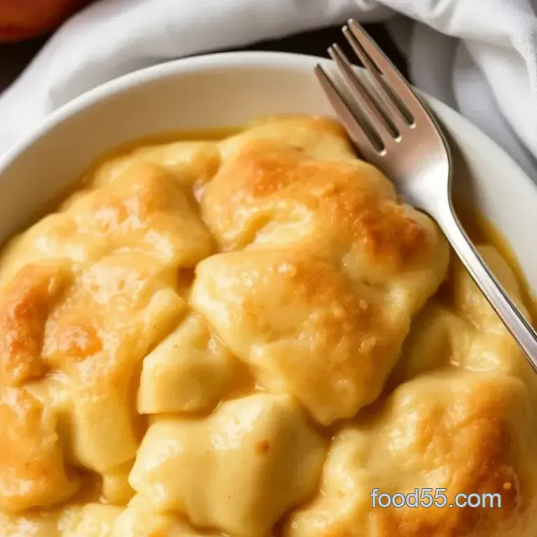 Quick & Cozy Easy Apple Dumplings presentation