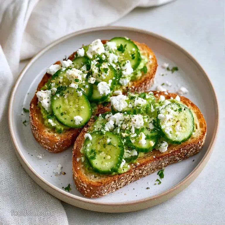 A platter of delicate finger sandwiches with translucent cucumber layers and a sprig of fresh dill on a ceramic dish.