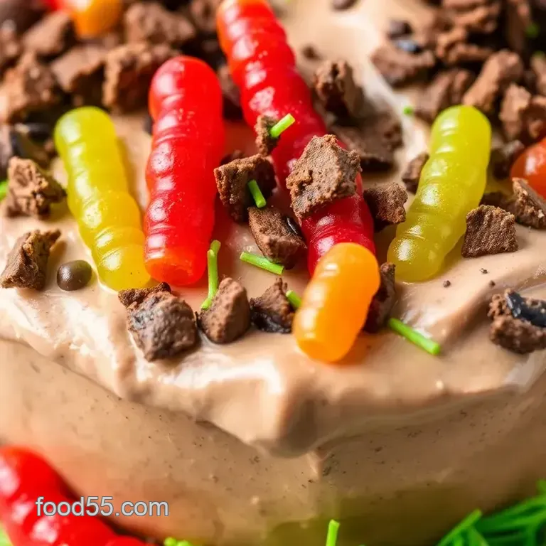 Quick Fruit Worm Fun Dessert for Kids presentation