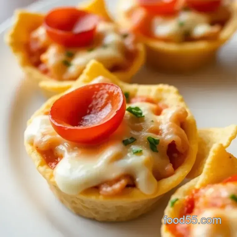 Quick Tostitos Pizza Bites