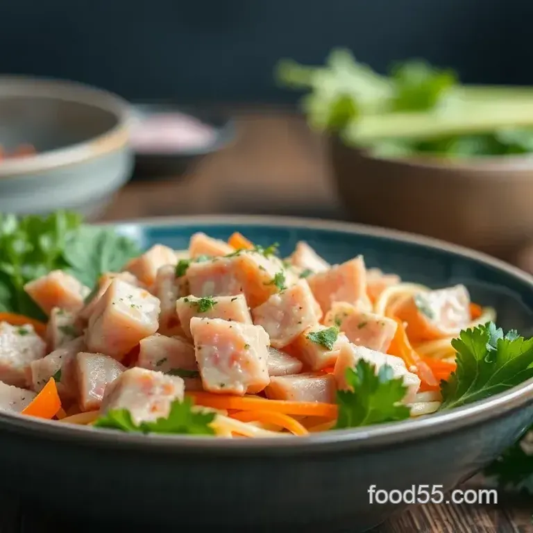 Quick Tuna Salad Healthy Asian Delight