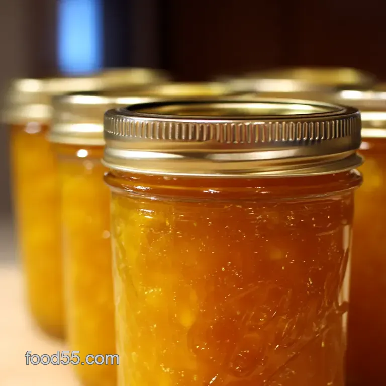 Recipe for Fig Preserves presentation