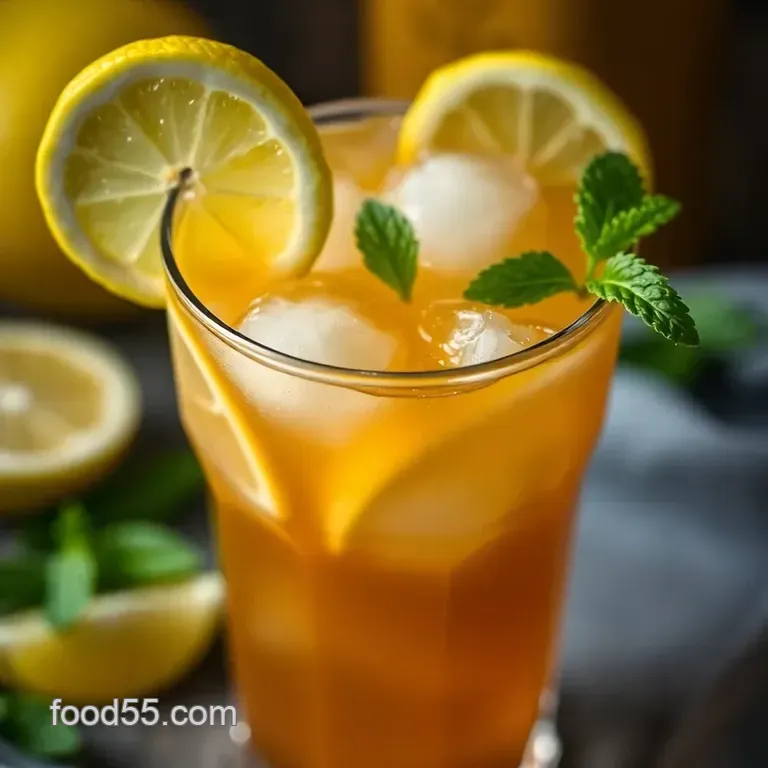 Refreshing John Daly Cocktail: A Sweet Southern Delight presentation