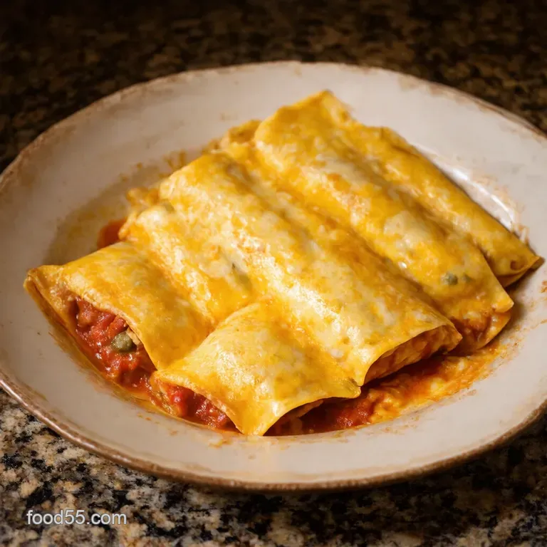 Rise Shine Overnight Breakfast Enchiladas presentation