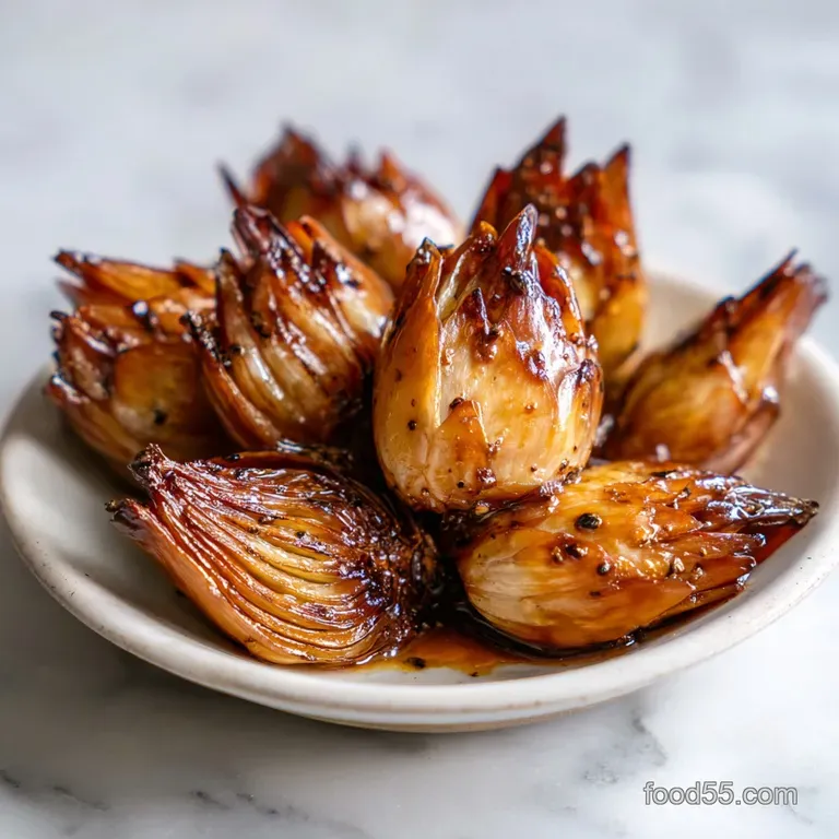 Roasted Lotus Flower Onions Recipe