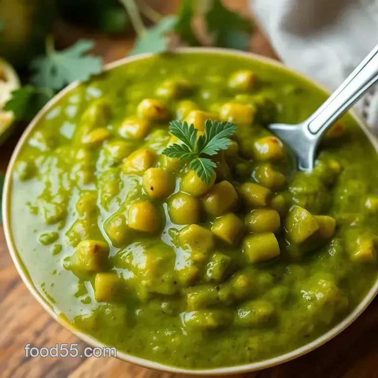 How to Make My Grandmother' s Zesty Roasted Tomatillos Salsa Verde Recipe
