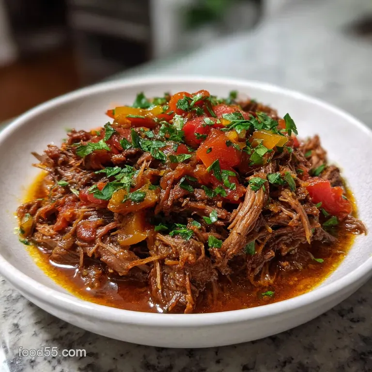 Cuban Food Recipes: Authentic Ropa Vieja Shredded Beef