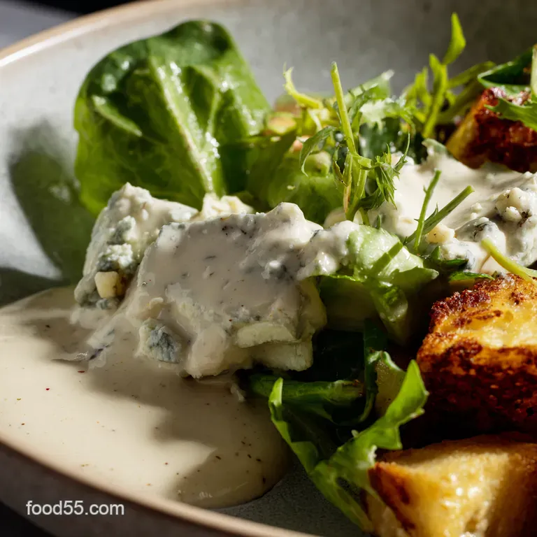 Roquefort Dressing Classic Blue Cheese Bliss presentation
