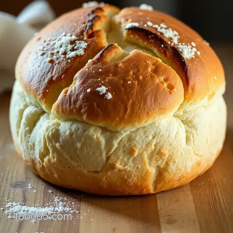 Rustic Italian Bread: A Crusty Delight presentation