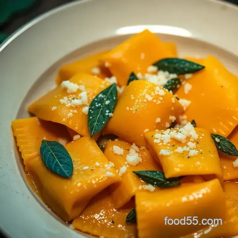 Sage Brown Butter Sauce for Butternut Squash Ravioli