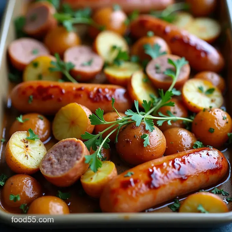 The Great British Traybake SunDrenched Sausage New Potatoes and Summer Garden Veg