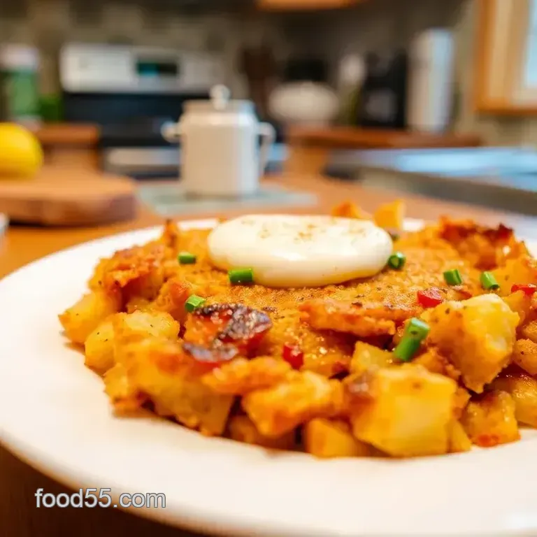 Saut&eacute; Spicy Hash Browns with Paprika