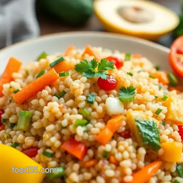 Sautéed Quinoa with Vibrant Veggies