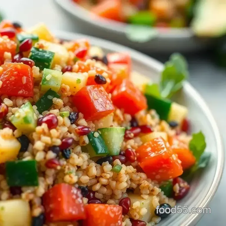Savor Spiced Quinoa Salad - Quick & Healthy