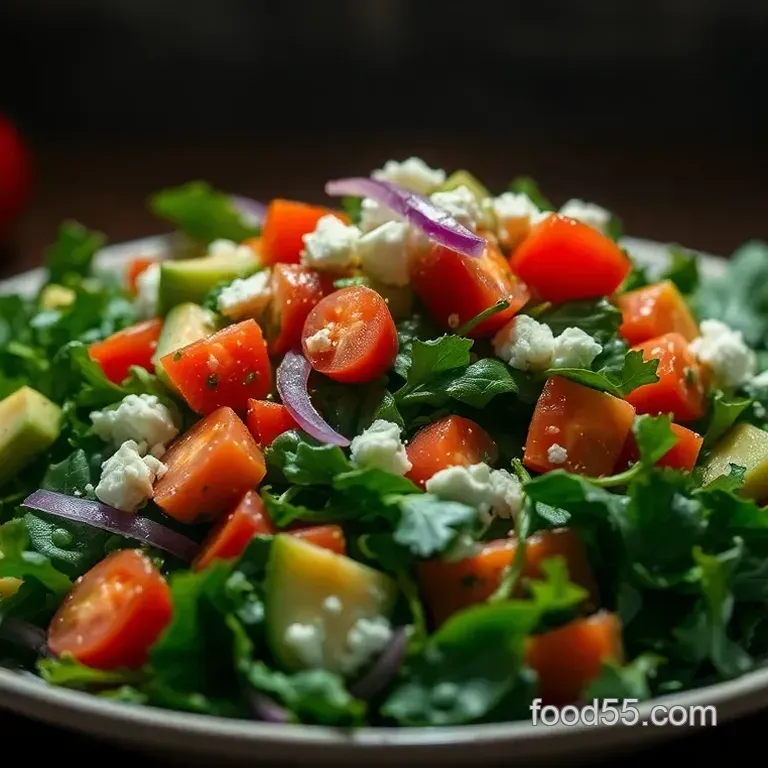 Savory Cava Supergreens Salad