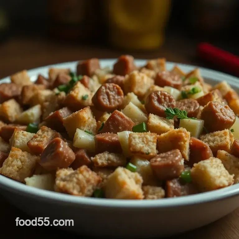 Savory Herb & Sausage Stuffing Recipe