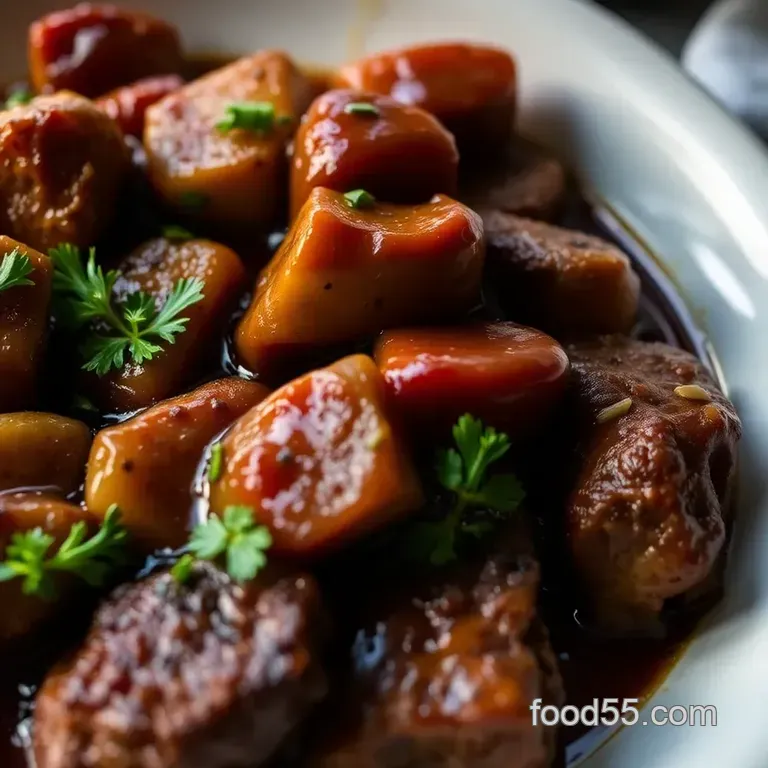 Savory Lea & Perrins Steak Sauce Marinade presentation