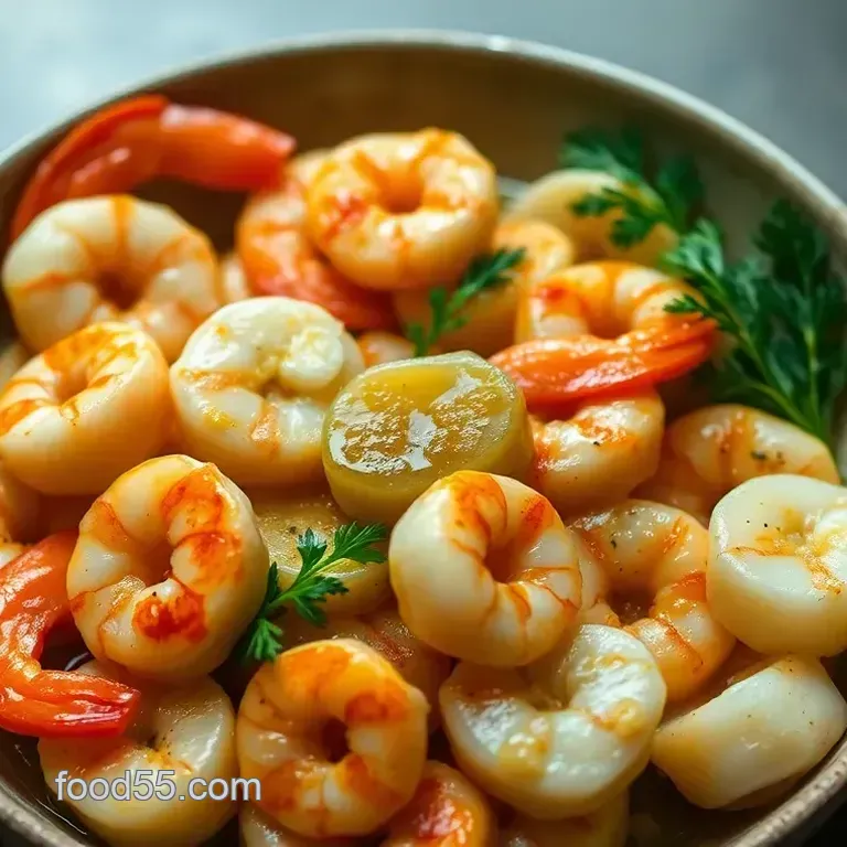Seafood Delight: Shrimp and Scallop Scampi
