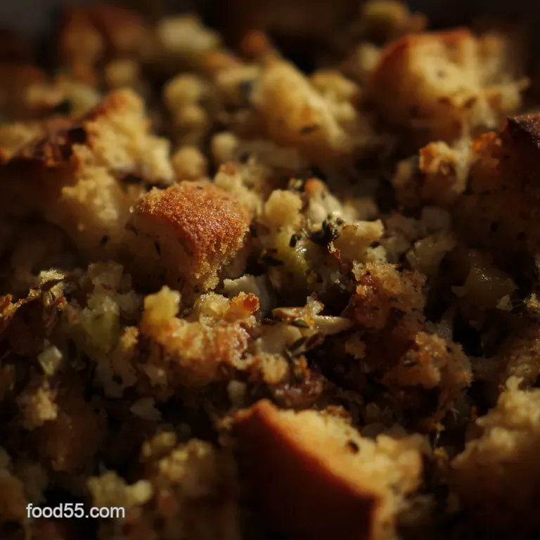 Seaside Celebration Savory Oyster Stuffing with Herbs and Toasted Brioche