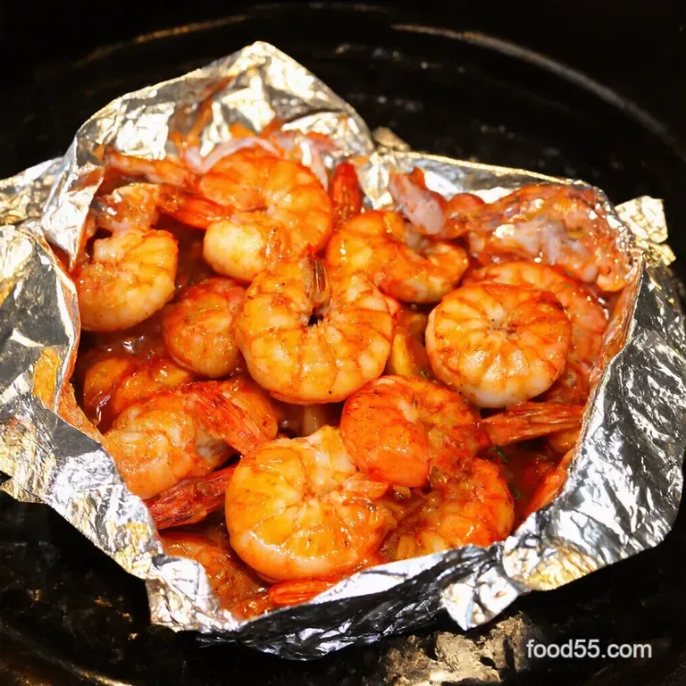 Shrimp Boil Foil Packets Southern Comfort Wrapped Up presentation