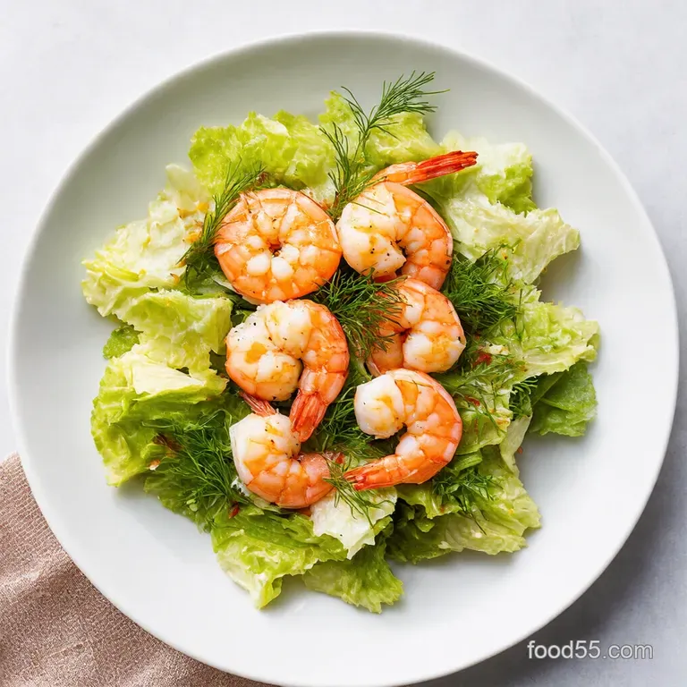 Shrimp Salad with Dill A Royal Treat