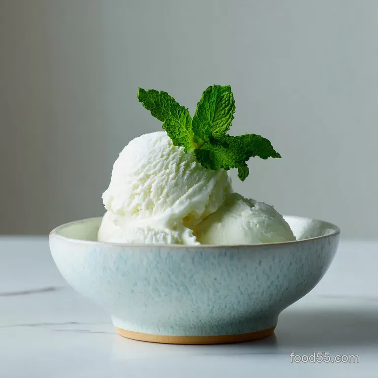 Mint Ice Cream: Silky Smooth Custard Recipe