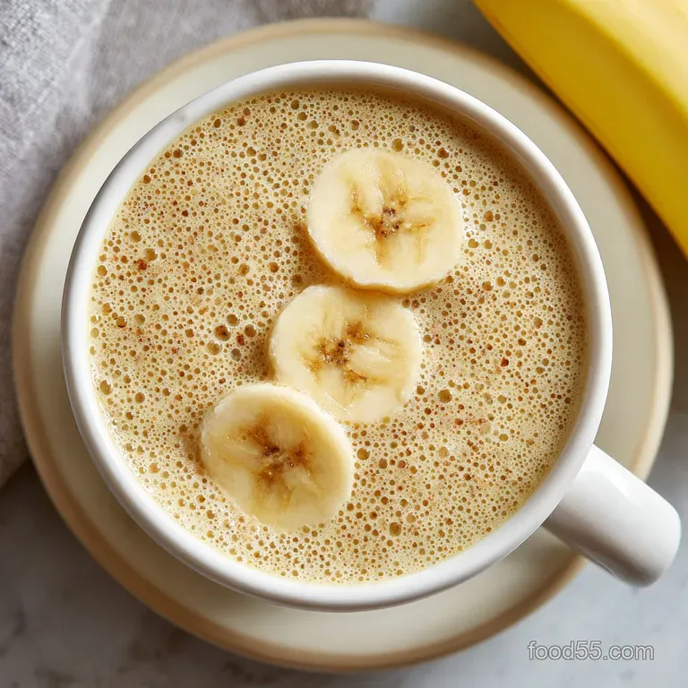 Simple Banana Smoothie: Creamy and Silky