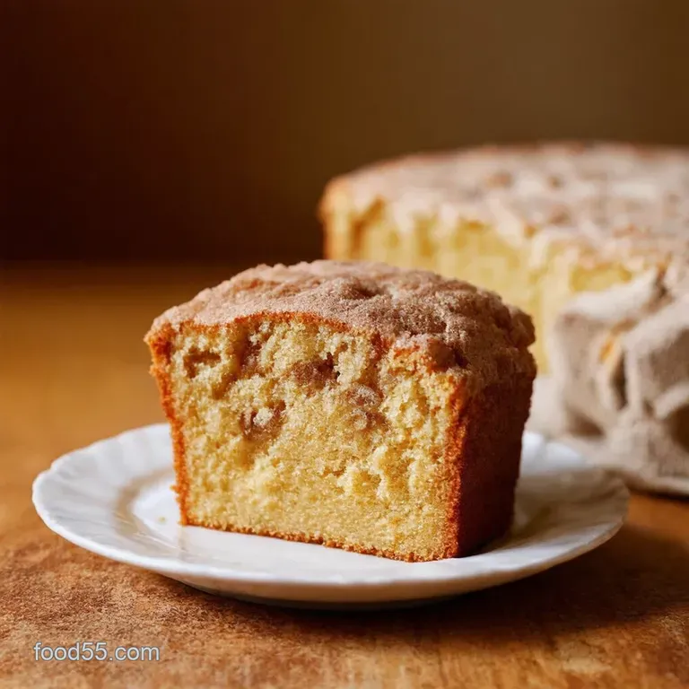 Simple Cinnamon Swirl Cake Easy Singlelayer Coffee Cake presentation