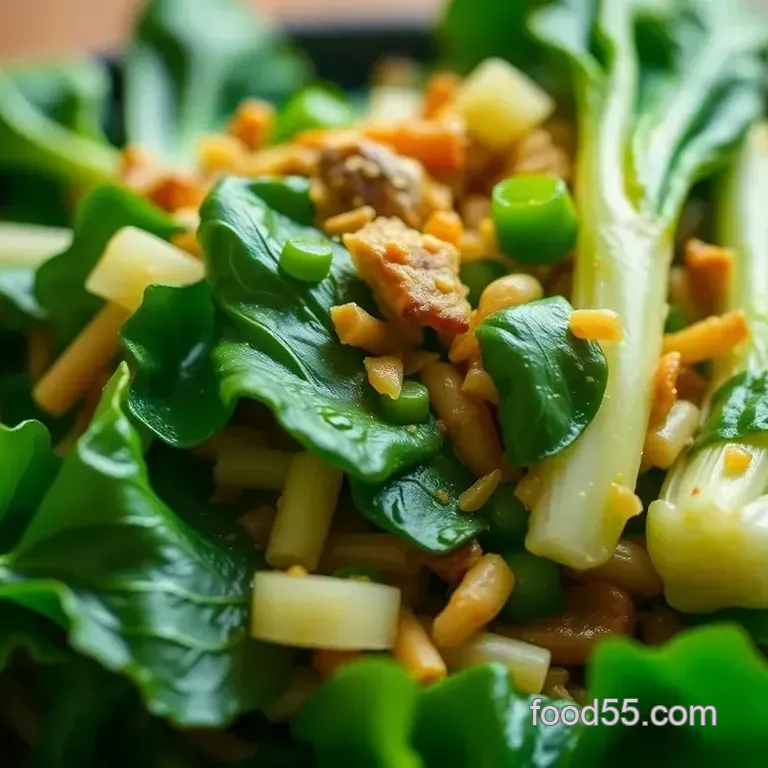 Simple Sautéed Bok Choy with Garlic and Ginger