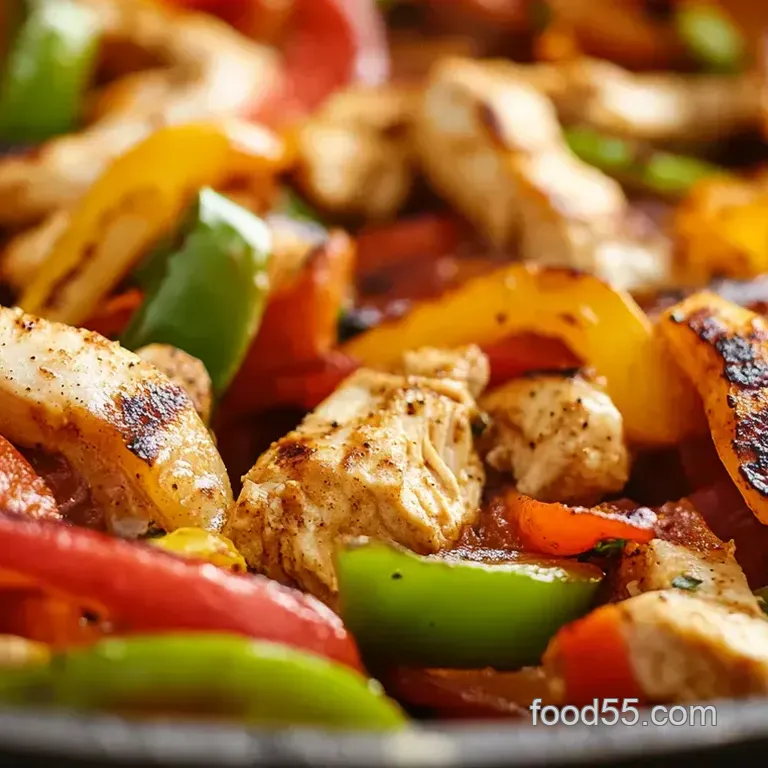 Sizzling Chicken Fajitas