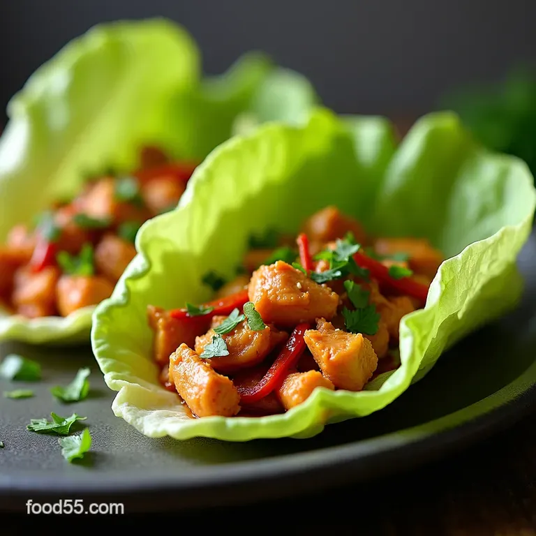 The Better Than Takeaway Sizzling Asian Chicken Lettuce Wraps