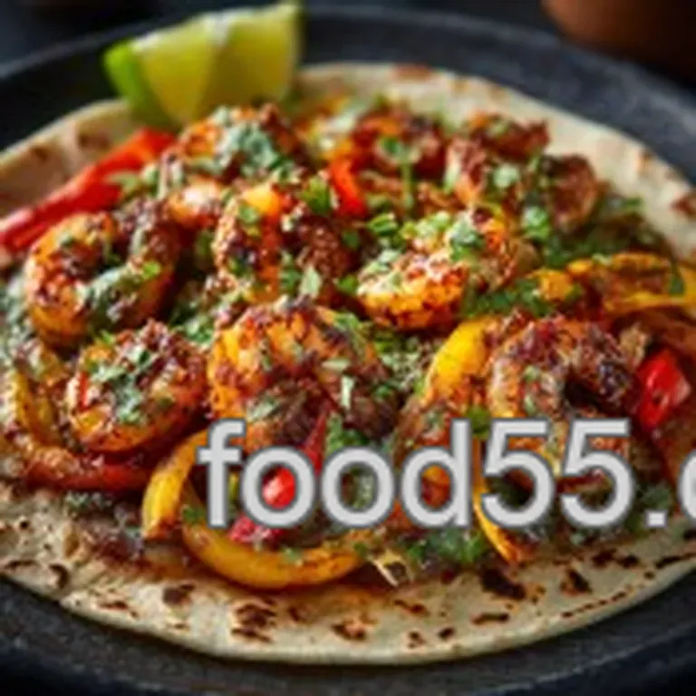 The Zesty Zingers Sizzling Shrimp Fajitas