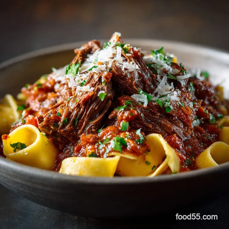 Short Rib Ragu: Slow-Braised Sunday Supper presentation