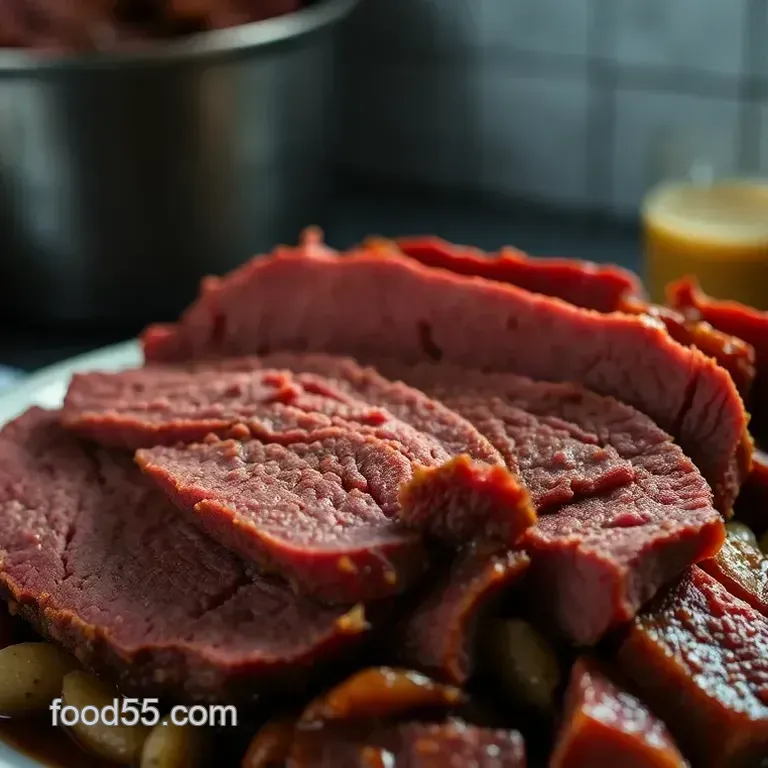 Slow-Cooked Classic Corned Beef & Cabbage