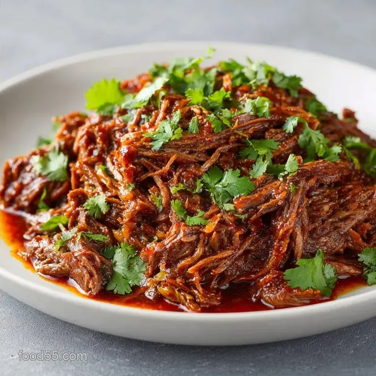 Slow Cooker Beef Barbacoa: Smoky and Tender