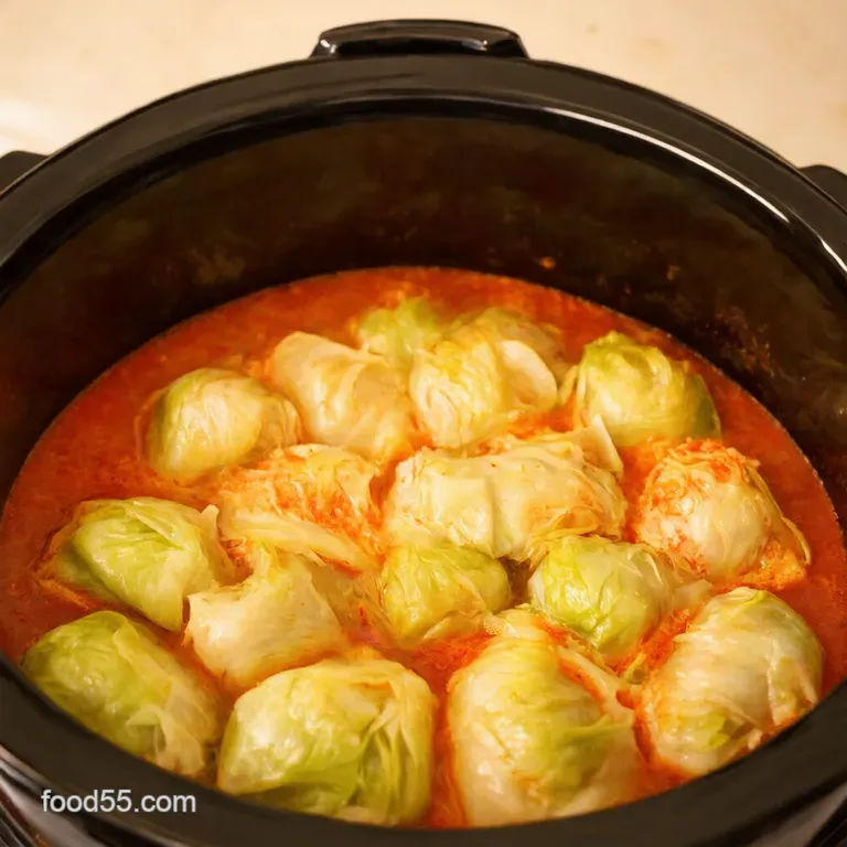 Slow Cooker Cabbage Rolls Grandmas Comfort Made Easy presentation
