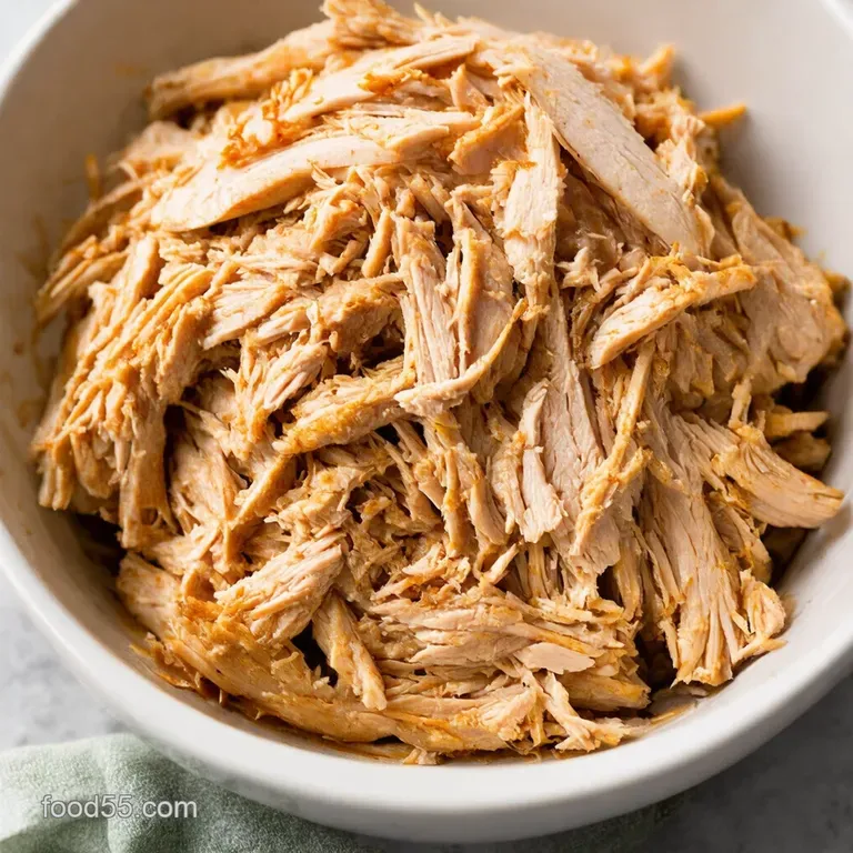Slow Cooker Hurry Chicken QuickPrep Shredded Chicken