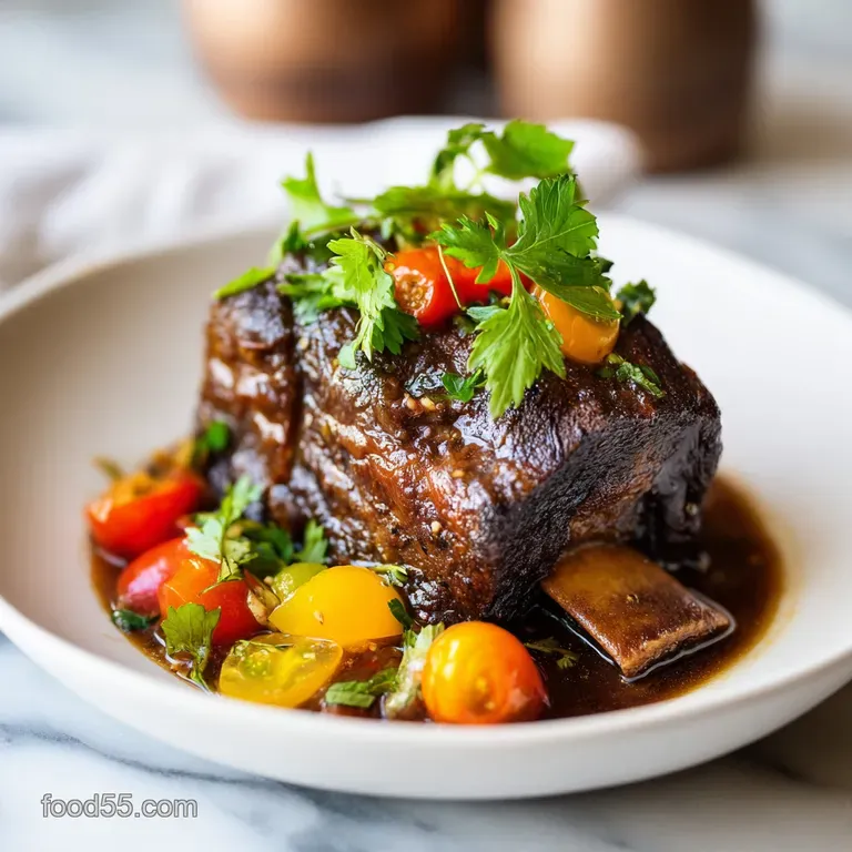 Slow Cooker Short Ribs: Tender and Rich